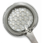 Cocktail Strainer Flower Style Hawthorne | Stainless Steel Exclusive Bar Tools image 2