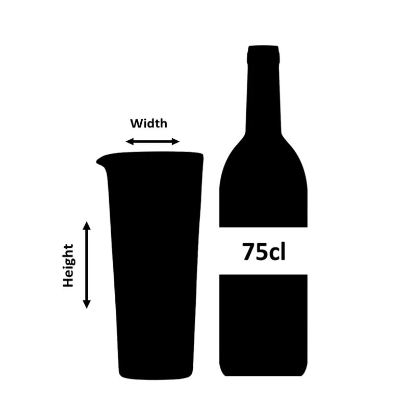 Calabrese Cocktail Mixing Glass Tall 86cl image 1
