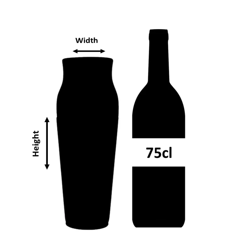 Calabrese Cocktail Shaker 90cl Stainless Steel image 1