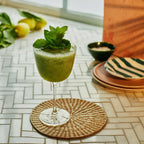 Bar/Giani Set of 2 Cocktail Glass Long Stem image 1