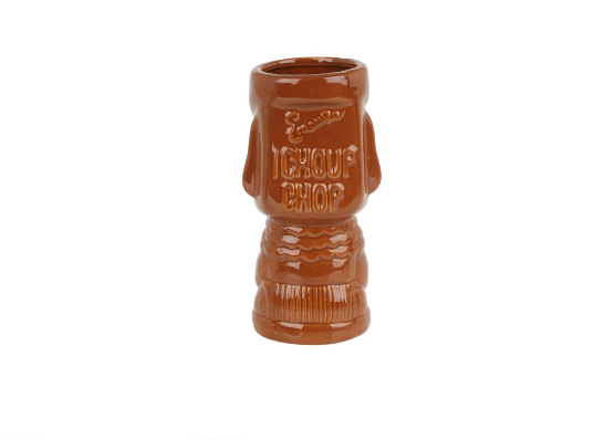 Ceramic Molokai Tiki Mug 360ml Brown image 1
