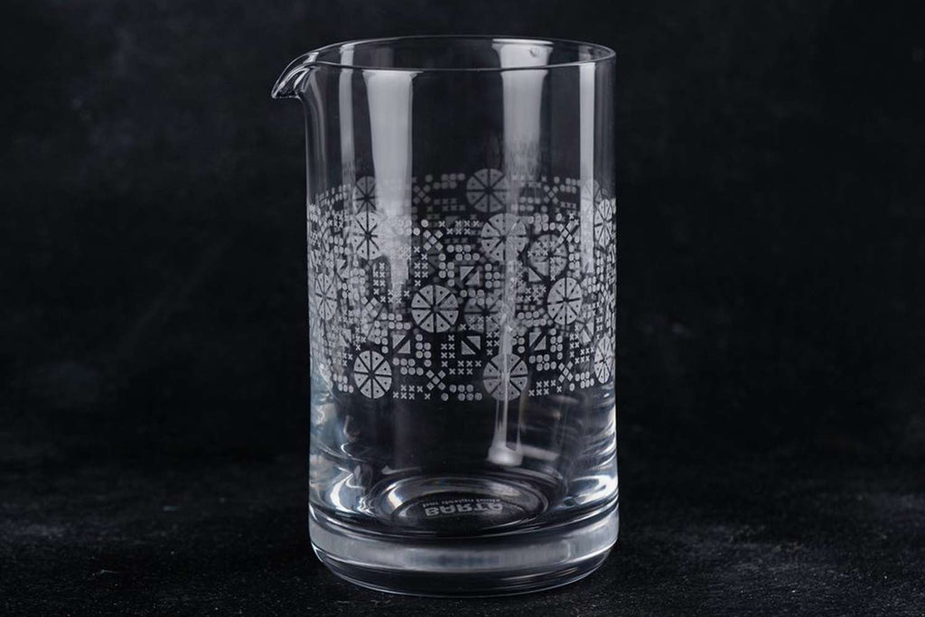 BARTA Mixing Glass with pattern image 1