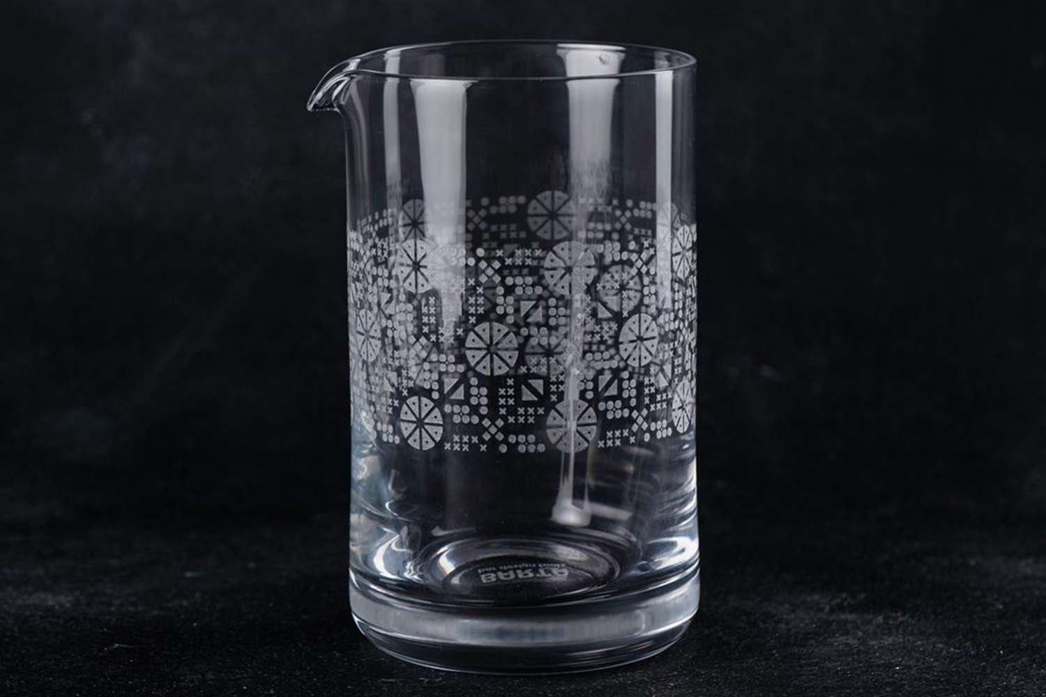 BARTA Mixing Glass with pattern image 1