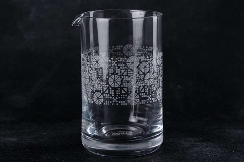 BARTA Mixing Glass with pattern image 1