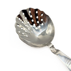 Vintage Julep Cocktail Strainer Shell Shape Bar Tools image 2