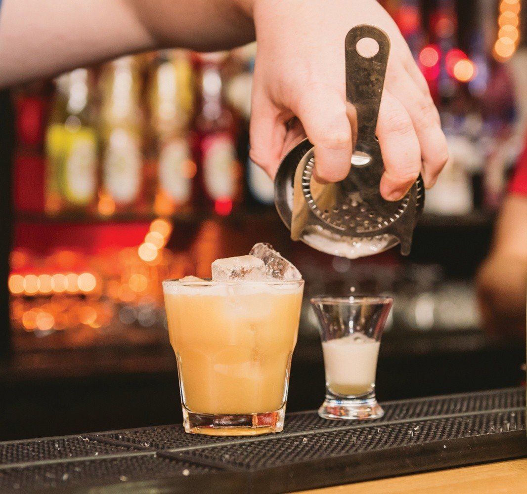 Cocktail Strainer Professional with 2 Prong image 1