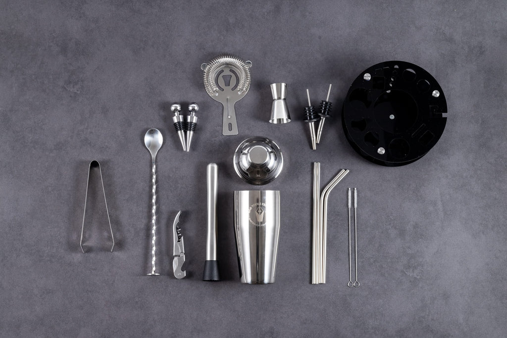 Cocktail Making Kit Professional Barware | 16 Piece Gift Set Tools image 1