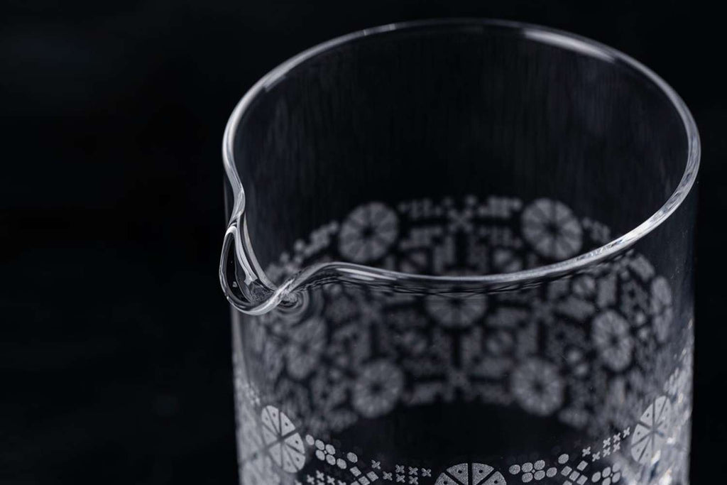 BARTA Mixing Glass with pattern image 3