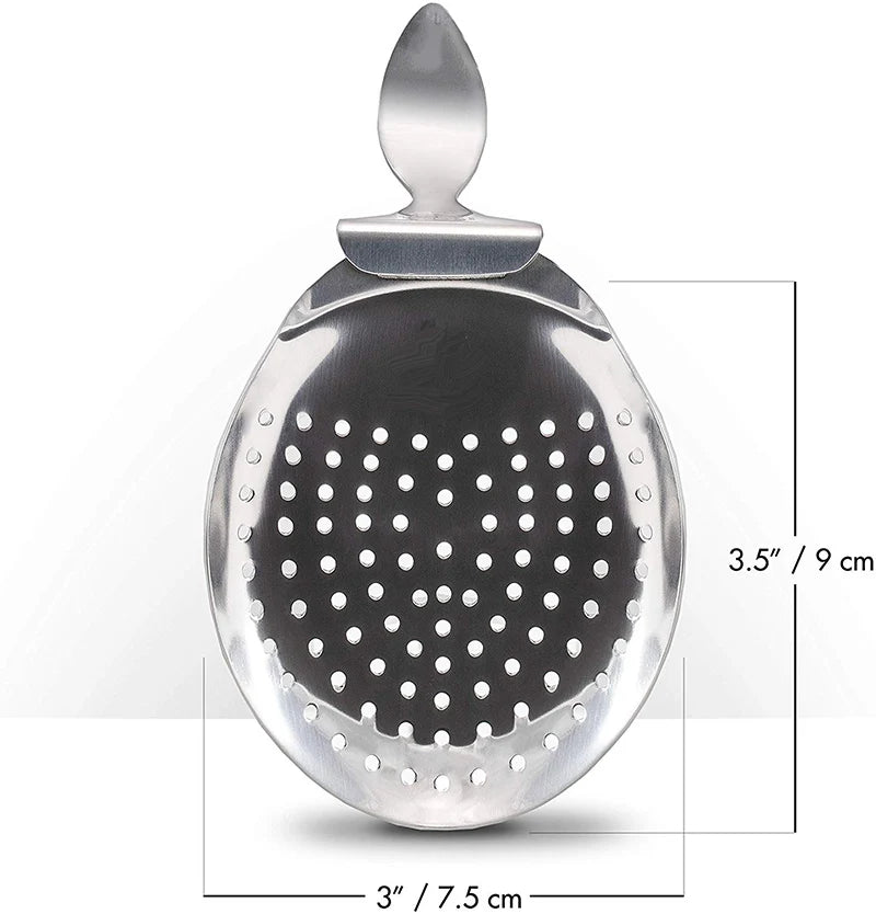 Bent Handle Julep Strainer Bar Strainers Bartender Bar Tools image 2