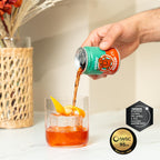 WHITEBOX COCKTAILS Single Serve Classic Pocket Negroni - Case of 12 Cocktail Can | Classic Full Strength Negroni Cocktail | Pre-mixed Cocktails Ready To Drink 12x100ml