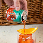 WHITEBOX COCKTAILS Single Serve Classic Pocket Negroni - Case of 12 Cocktail Can | Classic Full Strength Negroni Cocktail | Pre-mixed Cocktails Ready To Drink 12x100ml