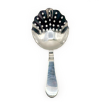 Vintage Julep Cocktail Strainer Shell Shape Bar Tools image 1
