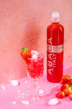 Strawberry fruit purée by ABACA for professional bars