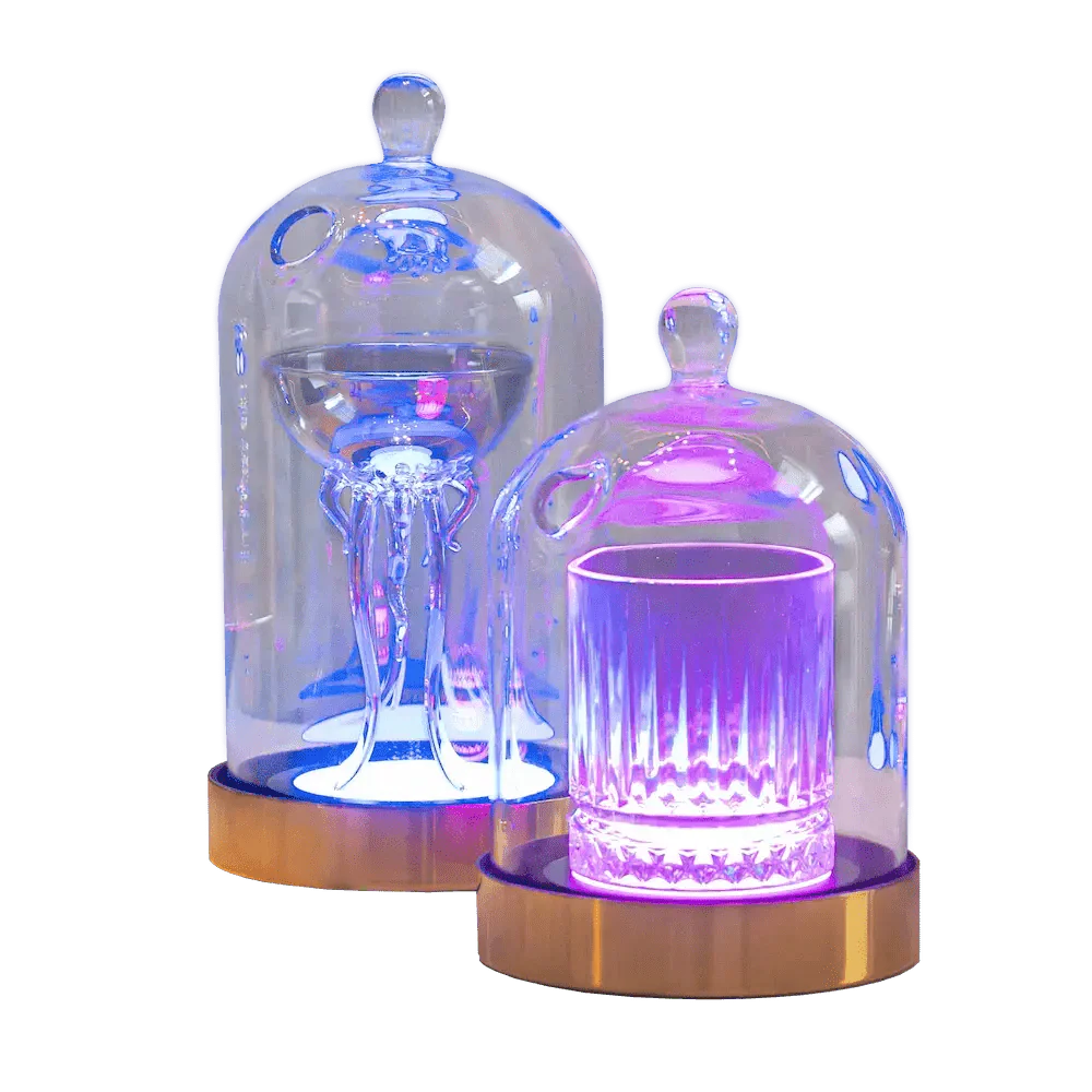 Glassware - Cloche - Drink - Small