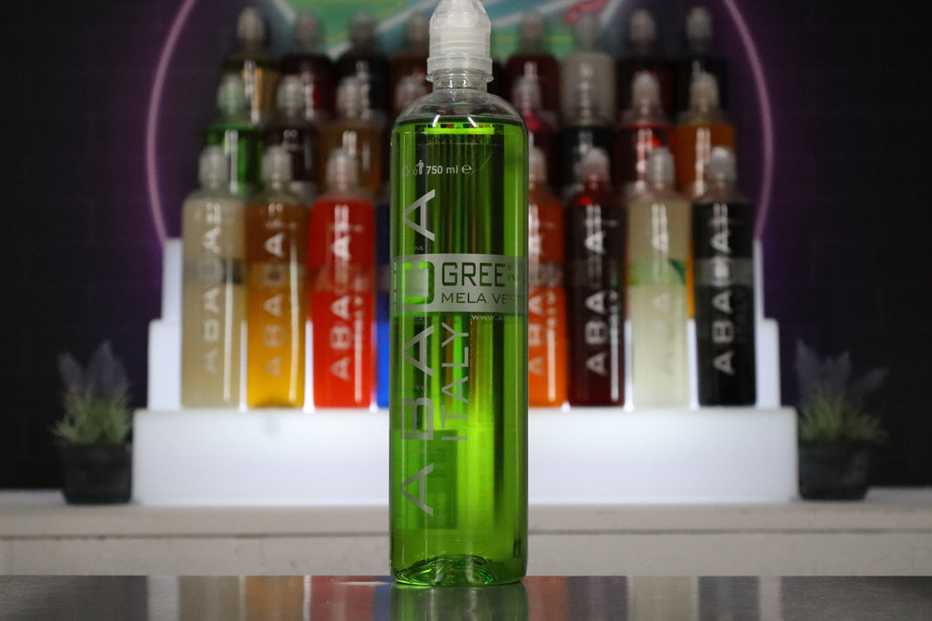 Ready-to-use ABACA Green Apple Purée for bar service