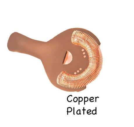 Hawthorne Cocktail Strainer 4 Different Surface Finish Stainless Steel