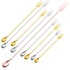 Bar spoon with Fork Stainless Steel Trident