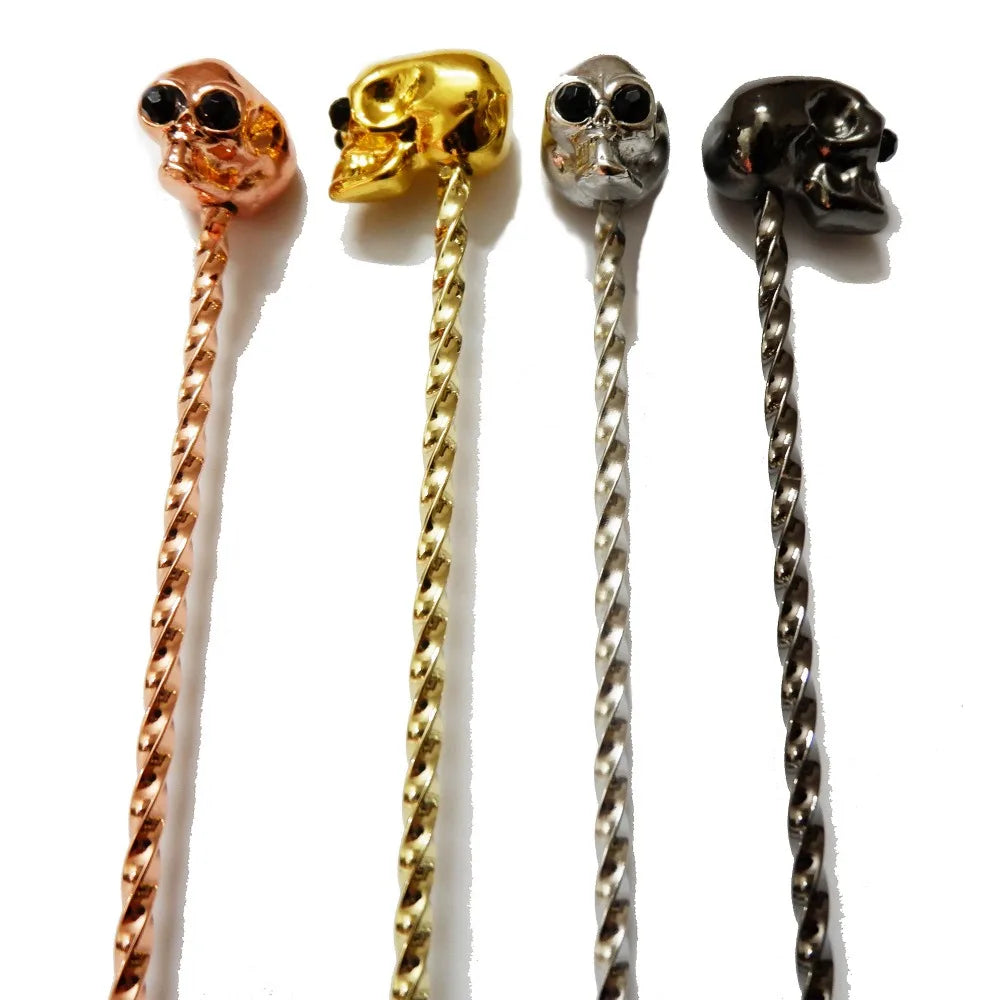 Skull Style Cocktail Barspoon