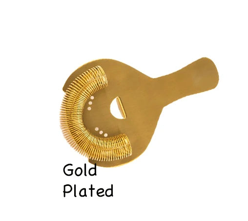 Hawthorne Cocktail Strainer 4 Different Surface Finish Stainless Steel
