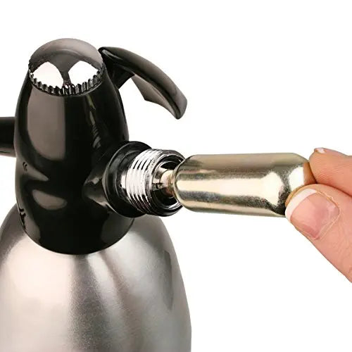 Soda Water Siphon Aluminum 1 Liter