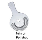 Hawthorne Cocktail Strainer 4 Different Surface Finish Stainless Steel