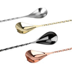 Bar Tools Express Stainless Steel Teardrop Mixing Spoon – 30cm / 40cm