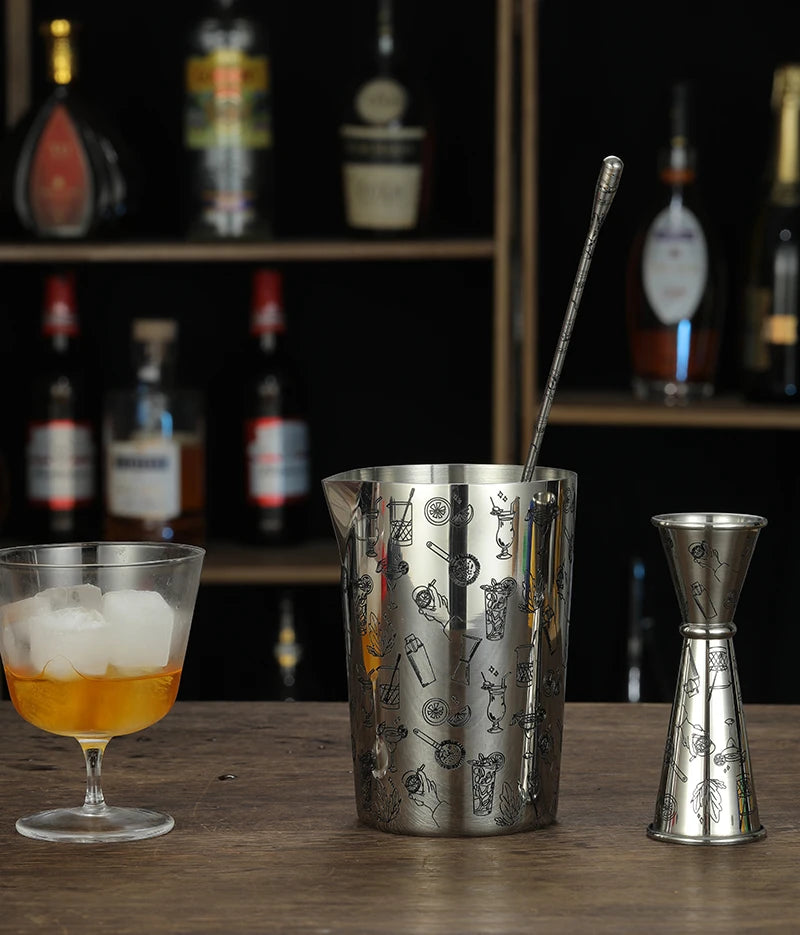 Stainless Steel Stirring Tin 800ml