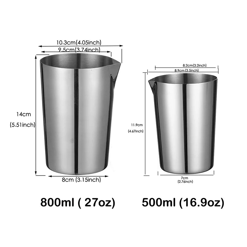 Stainless Steel Stirring Tin 800ml