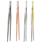 Stainless Steel Tweezer Tongs Tool Copper/Gold Plated