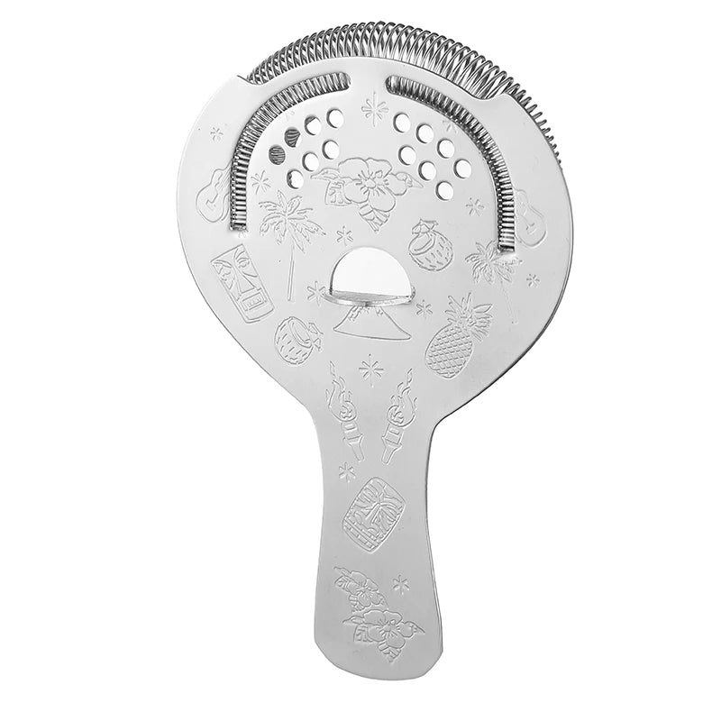 Hawthorne Cocktail Strainer 4 Different Surface Finish Stainless Steel