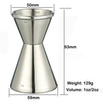 Cocktail Jigger Double Wall 1OZ/2OZ