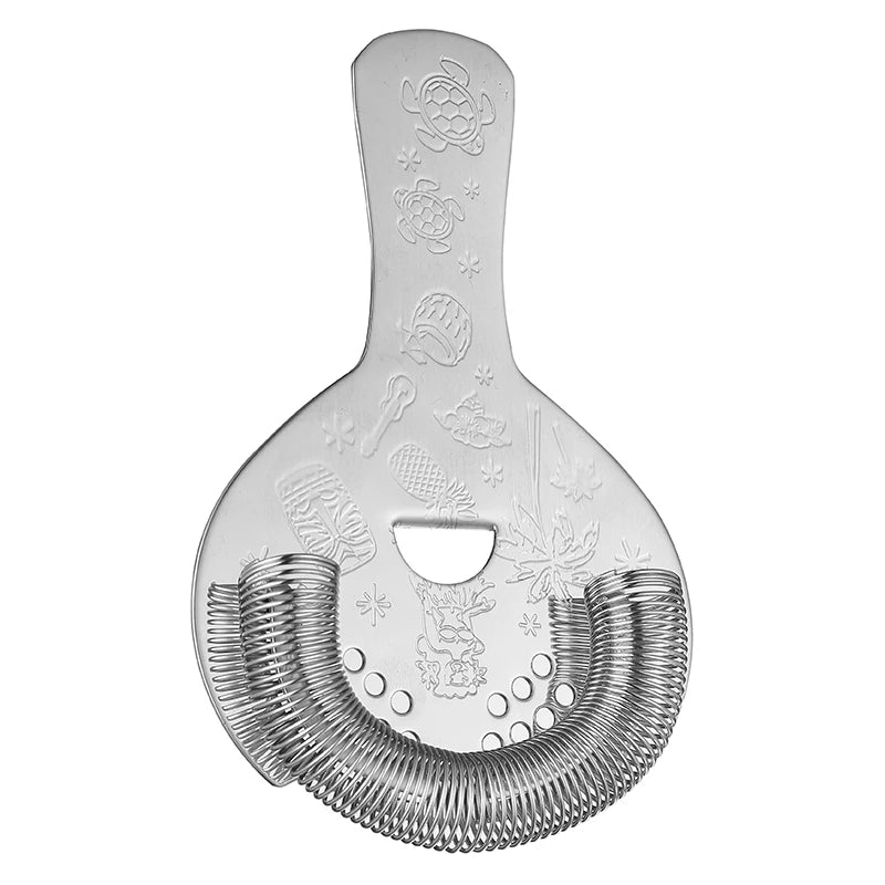 Hawthorne Cocktail Strainer 4 Different Surface Finish Stainless Steel