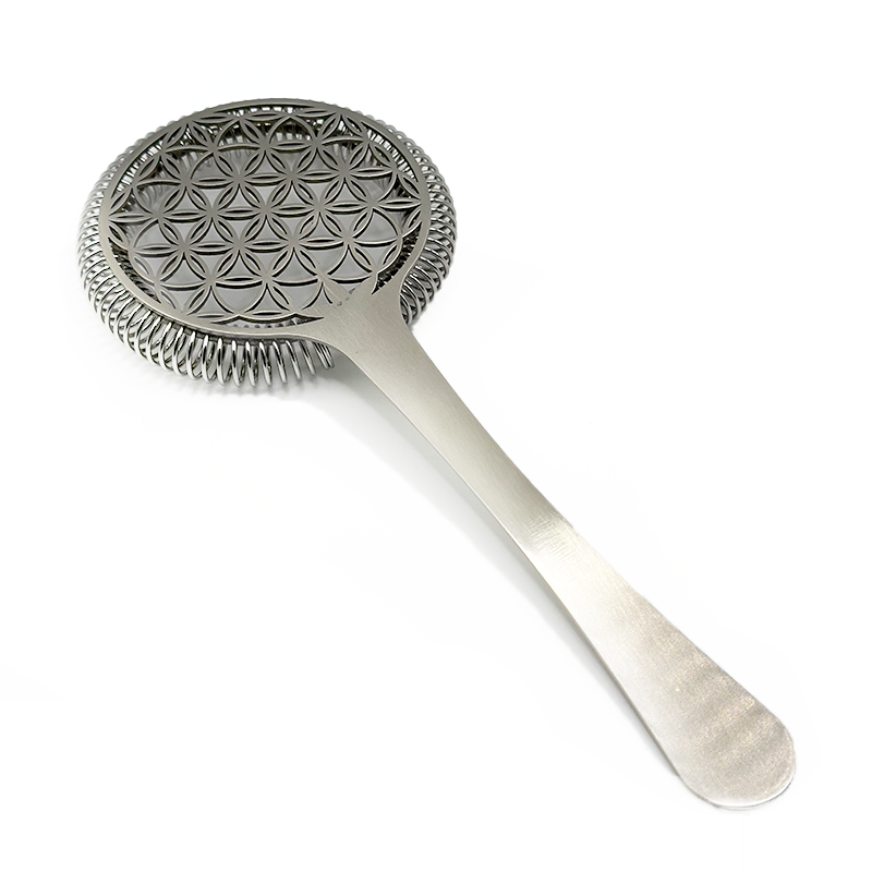 Cocktail Strainer Flower Style Hawthorne | Stainless Steel Exclusive Bar Tools image 0