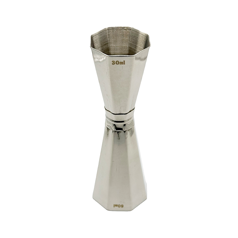 Octagonal Cocktail Jigger Measures Bar Tools Bar Accessories image 0