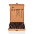 the Last Straw - 100% Biodegradable Paper Drinking Straws (100 Pack)(Plain)