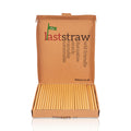 the Last Straw - 100% Biodegradable Paper Drinking Straws (100 Pack)(Plain)